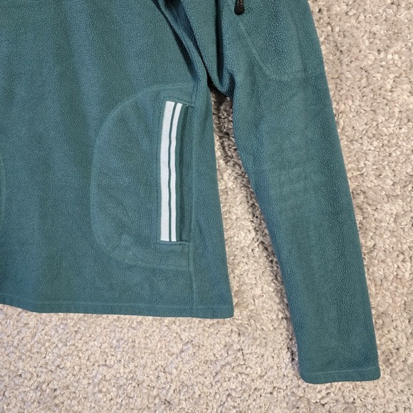 Patagonia Women Pullover Sweater Size XS Green Fleece Outdoors Hiking Pockets - Picture 2 of 11